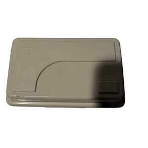 Vintage Alpha 3.5" Floppy Disk Storage Box Case Holder (800-442-2499)